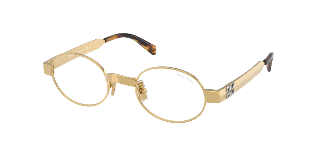 Occhiali da sole miu miu mu b51s 5ak10w dorado oval femenino taglia 47mm - Vista principale