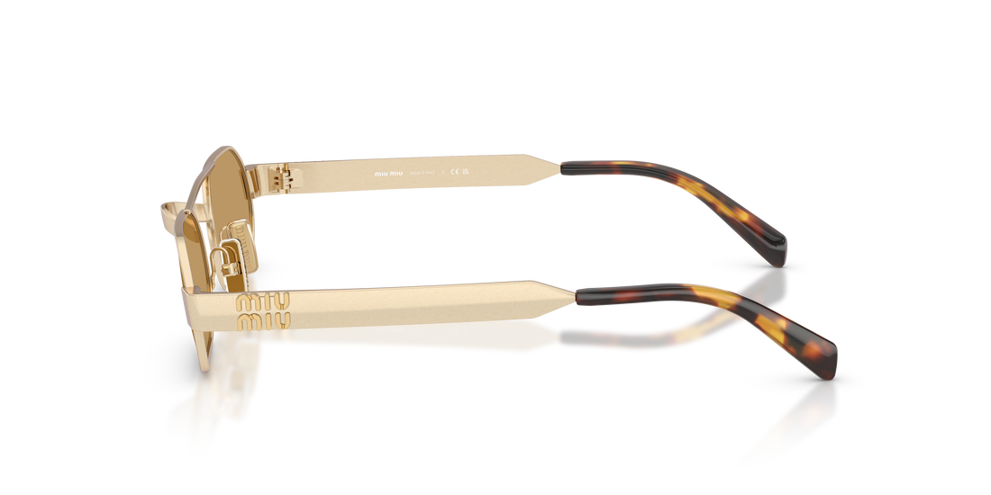 Lunettes de soleil miu miu mu b52s 22m10y dorado oval femenino taille 52mm - Vue détaillée