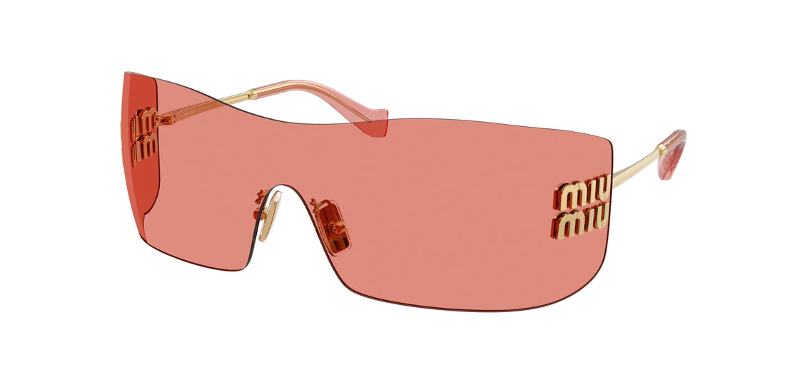 Sonnenbrillen miu miu mu b53s 5ak20y dorado rectangular femenino größe 44mm - Hauptansicht