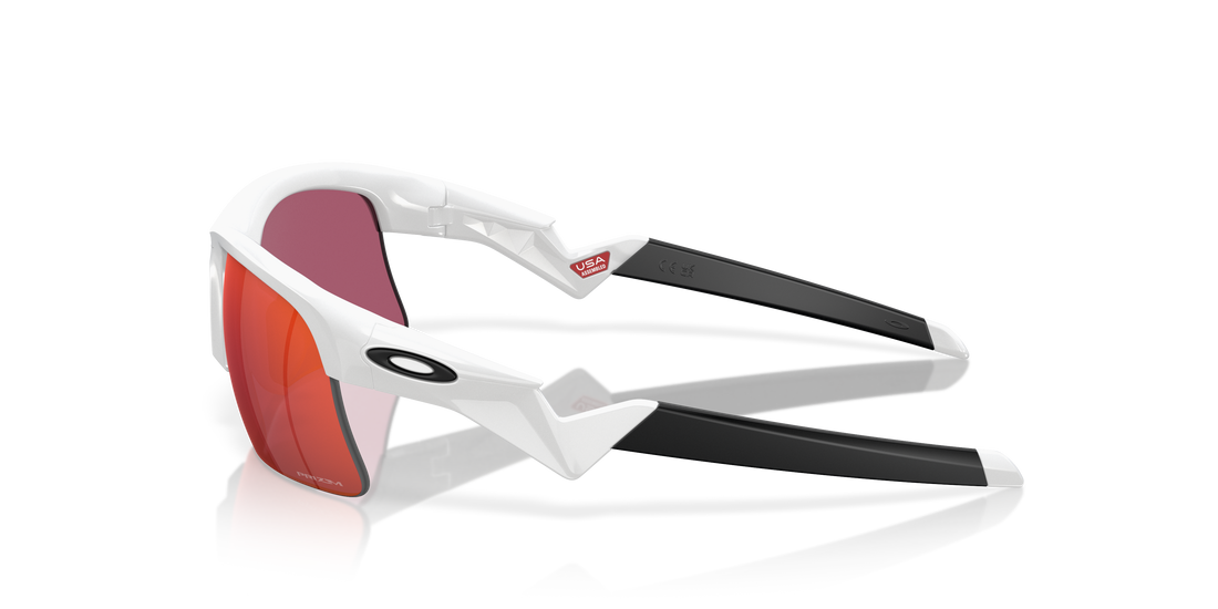Occhiali da sole oakley oj9013 capacitor 901303 blanco rectangular infantil taglia 62mm - Vista dettagliata