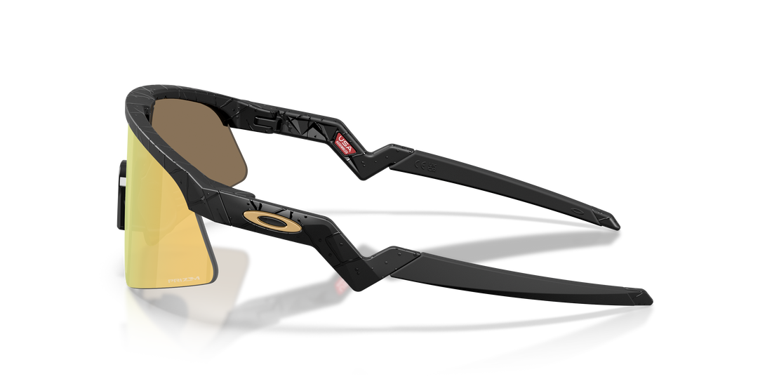 Óculos de sol oakley oj9015 resistor sweep 901513 negro rectangular infantil tamanho 28mm - Vista de detalhe