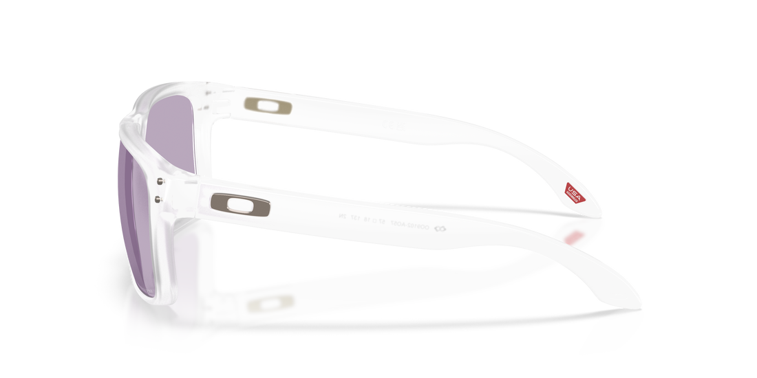 Óculos de sol oakley oo9102 holbrook 9102ao transparente square masculino tamanho 55mm - Vista de detalhe