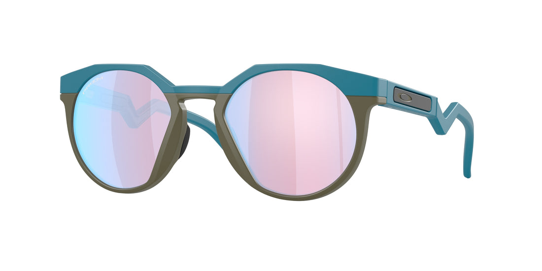 Occhiali da sole oakley oo9242 hstn 924221 azul round masculino taglia 52mm - Vista principale