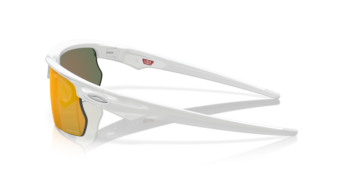 Occhiali da sole oakley oo9400 bisphaera 940003 blanco rectangular unisex taglia 68mm - Vista dettagliata