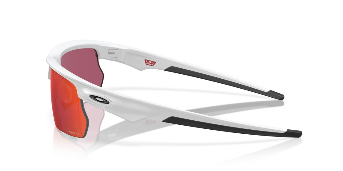 Occhiali da sole oakley oo9400 bisphaera 940010 blanco rectangular unisex taglia 68mm - Vista dettagliata