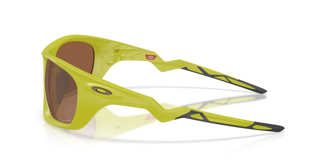 Óculos de sol oakley oo9431 lateralis 943117 verde rectangular masculino tamanho 60mm - Vista de detalhe