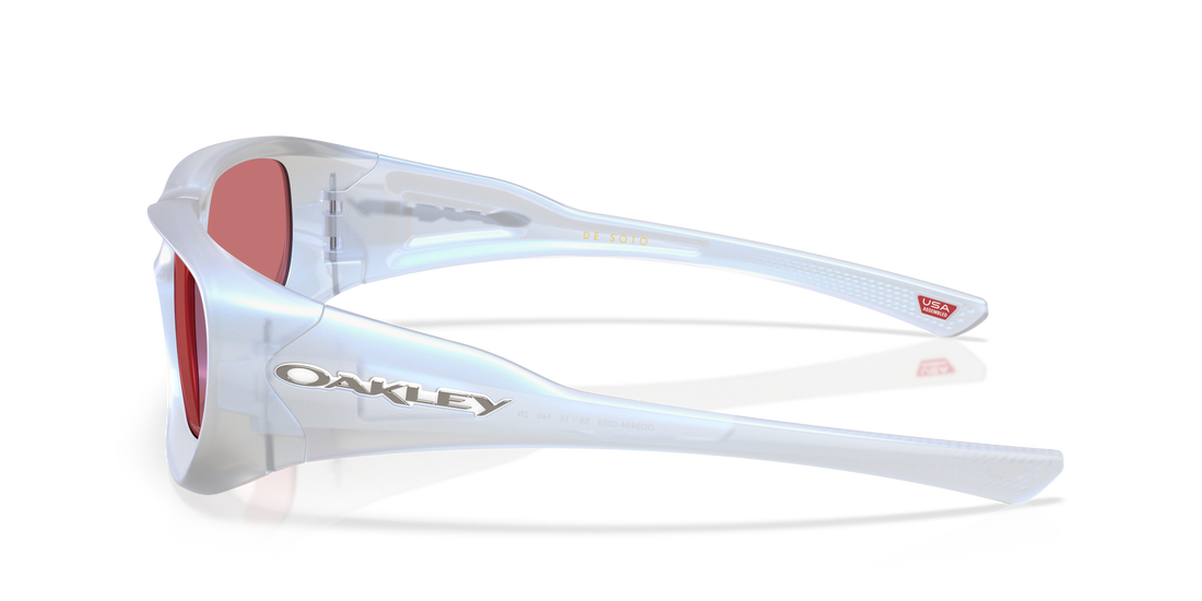 Occhiali da sole oakley oo9494 de soto 949403 gris rectangular unisex taglia 59mm - Vista dettagliata