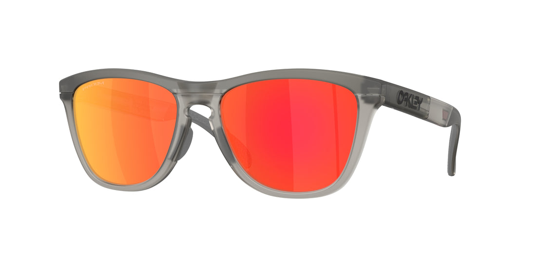 Occhiali da sole oakley oo9503 frogskins range xl 950301 gris round unisex taglia 58mm - Vista principale