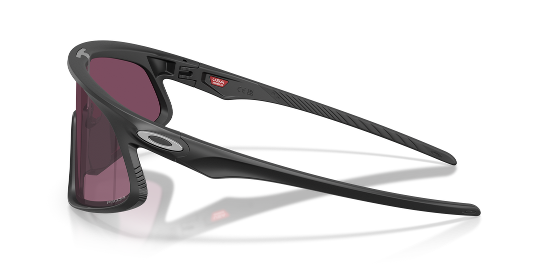 Óculos de sol oakley oo9524d rslv 141 952402 negro rectangular unisex tamanho 41mm - Vista de detalhe