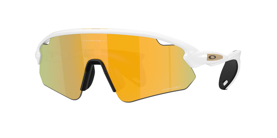 Óculos de sol oakley oo9525 stunt devil a 952508 blanco rectangular unisex tamanho 37mm - Vista principal