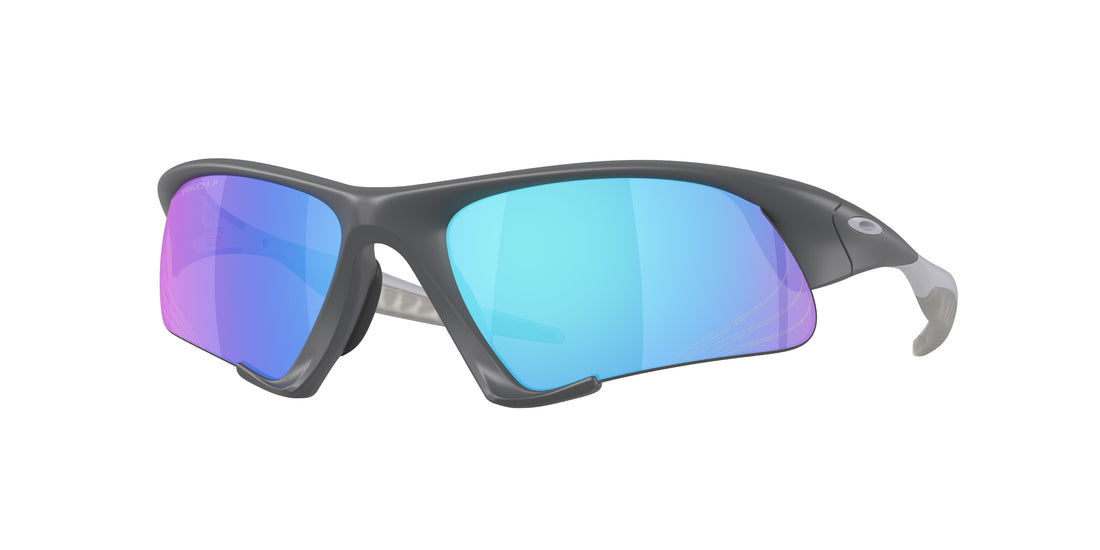 Óculos de sol oakley oo9532 suture jacket 953202 gris irregular unisex tamanho 64mm - Vista principal