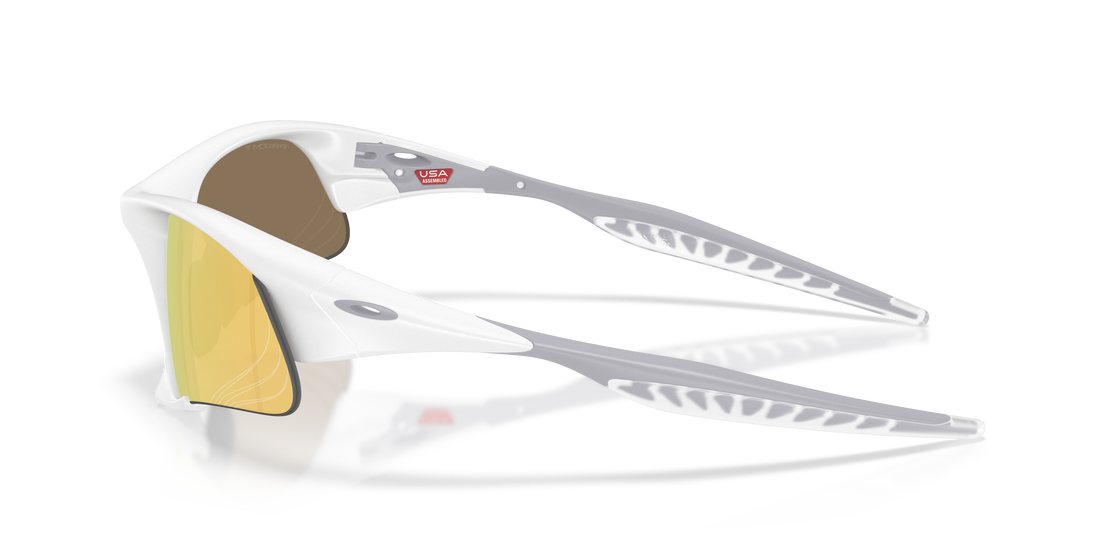 Óculos de sol oakley oo9532 suture jacket 953203 blanco irregular unisex tamanho 64mm - Vista de detalhe