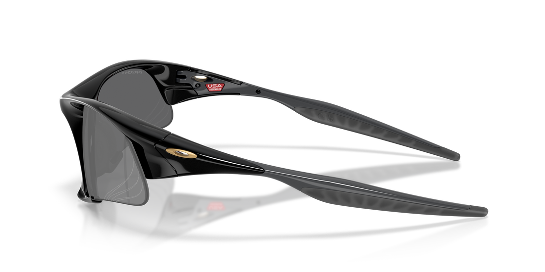 Óculos de sol oakley oo9532 suture jacket 953204 negro irregular unisex tamanho 64mm - Vista de detalhe