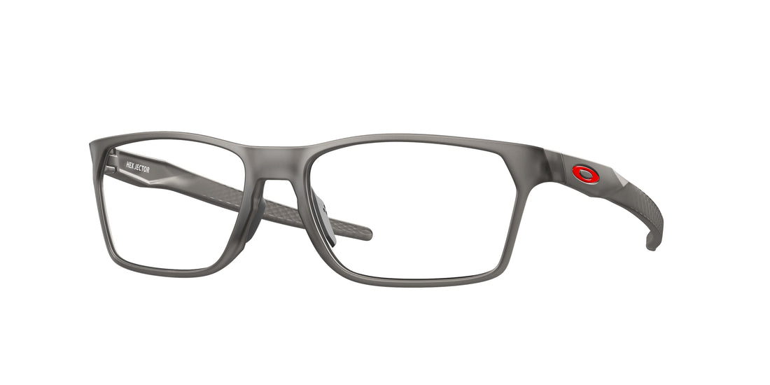 Brillen oakley ox8032 hex jector 803202 gris rectangular masculino größe 53mm - Hauptansicht