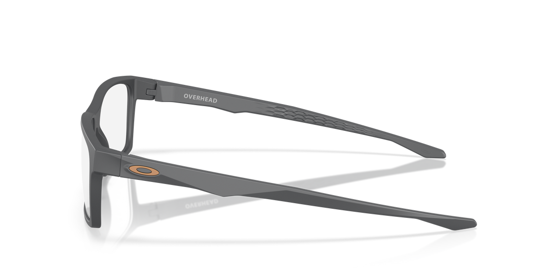 Occhiali da vista oakley ox8060 overhead 806010 gris rectangular masculino taglia 59mm - Vista dettagliata