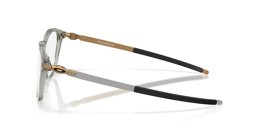 Lunettes de vue oakley ox8105 pitchman r 810526 gris round masculina taille 52mm - Vue détaillée