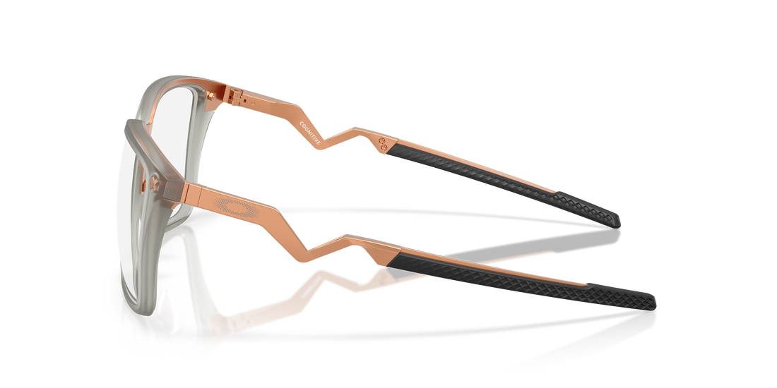 Occhiali da vista oakley ox8162 cognitive 816206 gris rectangular masculino taglia 56mm - Vista dettagliata