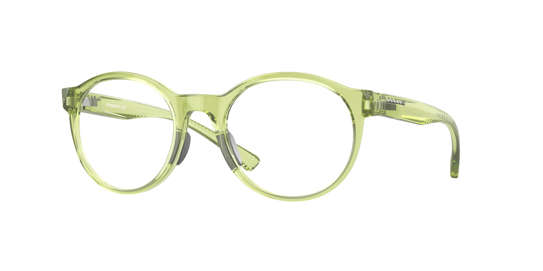 Prescription glasses oakley ox8176 spindrift rx 817609 verde round femenino size 51mm - Main view