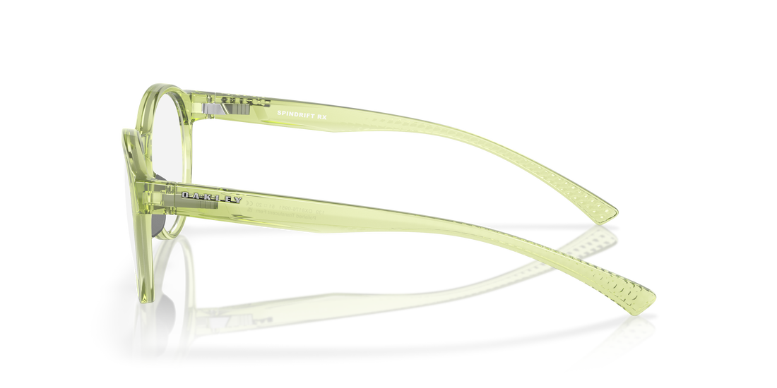 Prescription glasses oakley ox8176 spindrift rx 817609 verde round femenino size 51mm - Detailed view
