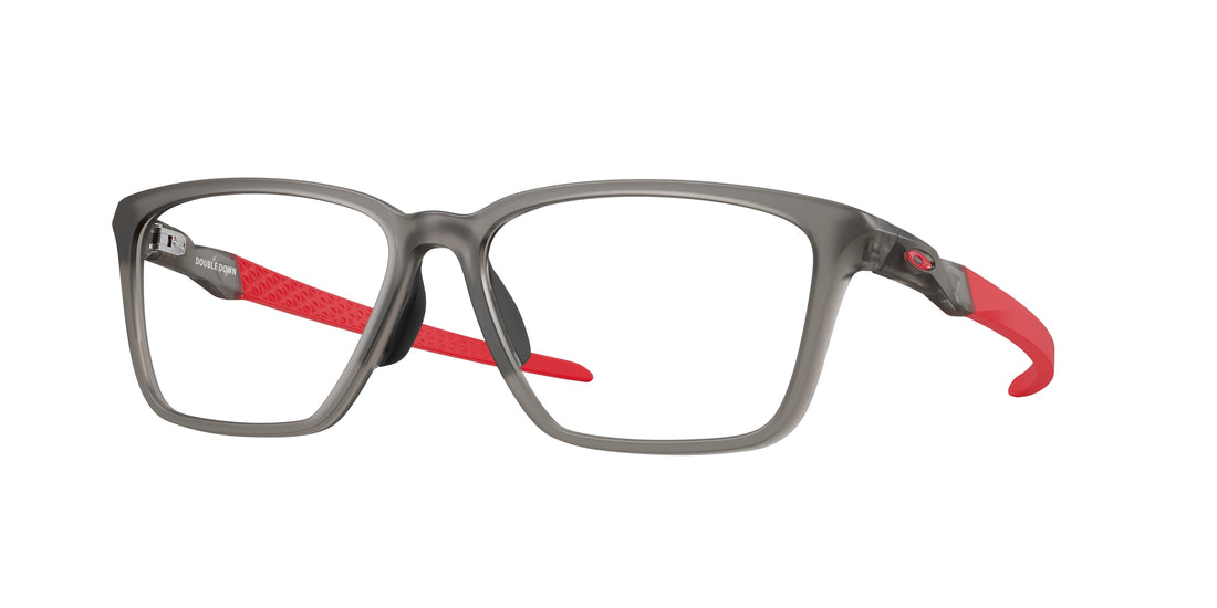 Occhiali da vista oakley ox8188d double down 818802 gris square masculina taglia 56mm - Vista principale