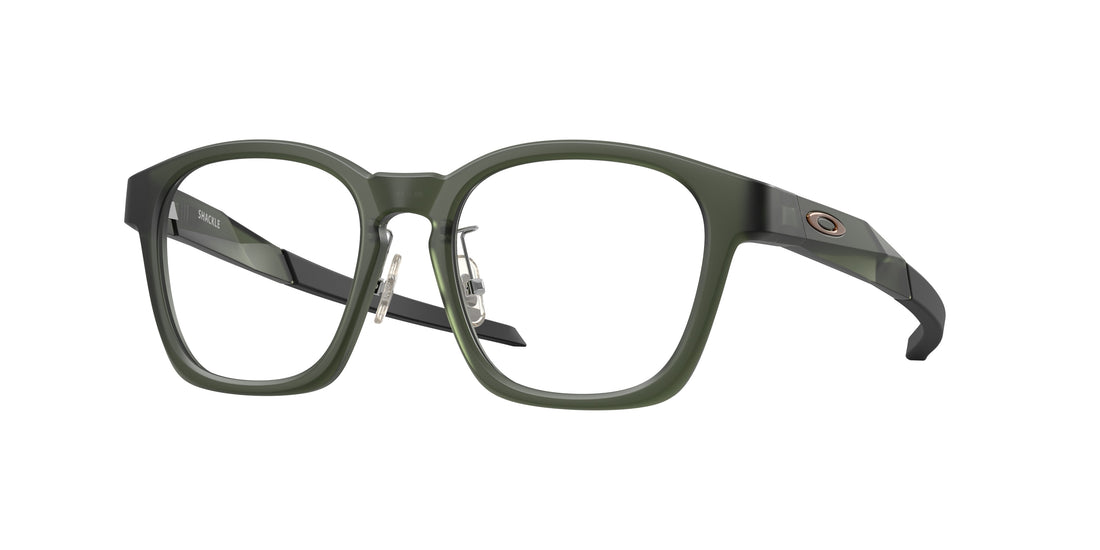 Occhiali da vista oakley ox8197d shackle 819703 verde square unisex taglia 48mm - Vista principale