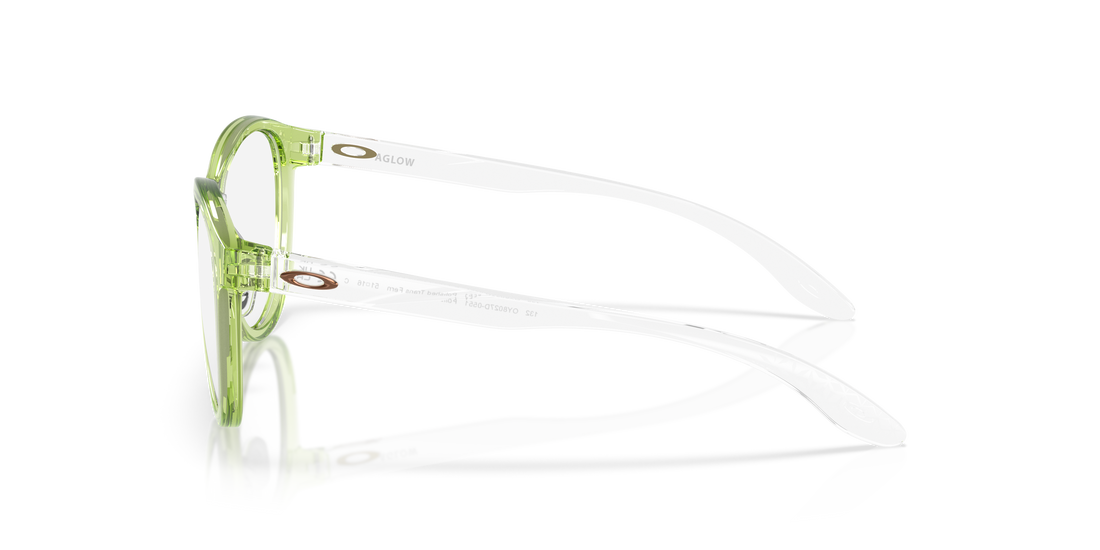 Occhiali da vista oakley oy8027d aglow 802705 verde oval infantil taglia 51mm - Vista dettagliata