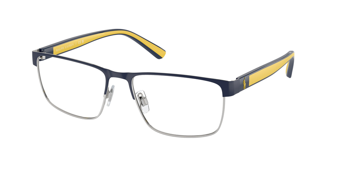 Gafas graduadas polo ph1229 9467 azul rectangular masculino talla 54mm - Vista principal