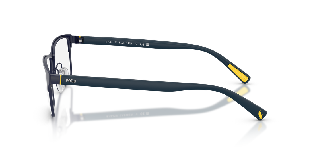 Brillen polo ph1243 9273 azul rectangular masculino größe 58mm - Detailansicht