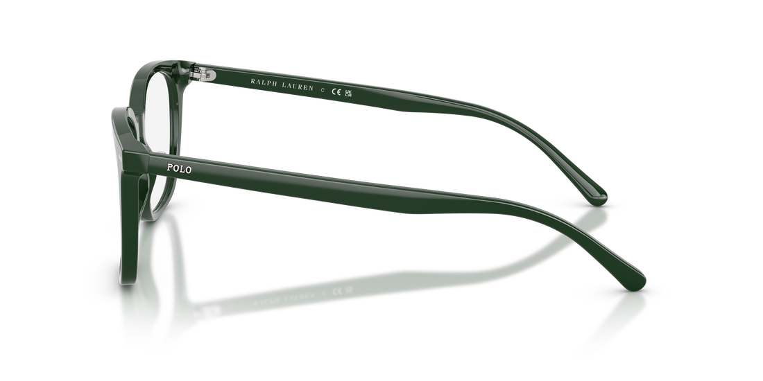 Lunettes de vue polo ph2256 6140 verde pillow masculino taille 51mm - Vue détaillée