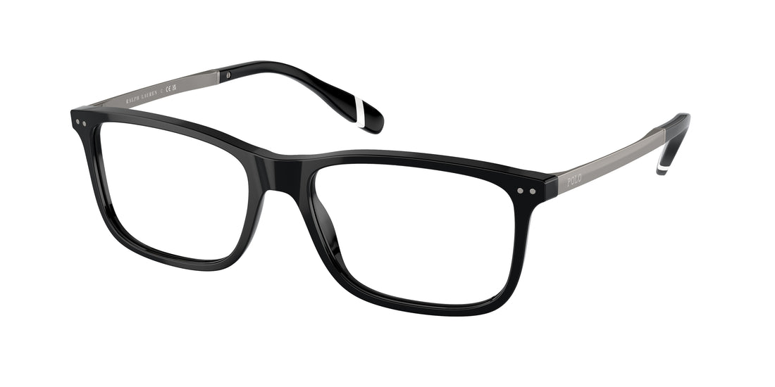 Gafas graduadas polo ph2273 5001 negro rectangular masculino talla 56mm - Vista principal