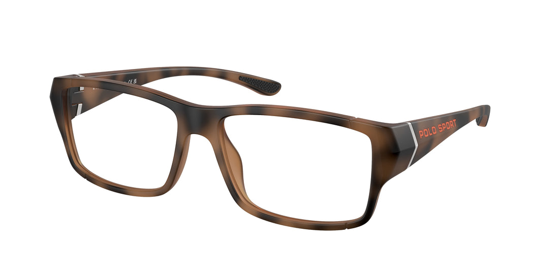 Gafas graduadas polo ph2275u 6070 marron rectangular masculino talla 55mm - Vista principal