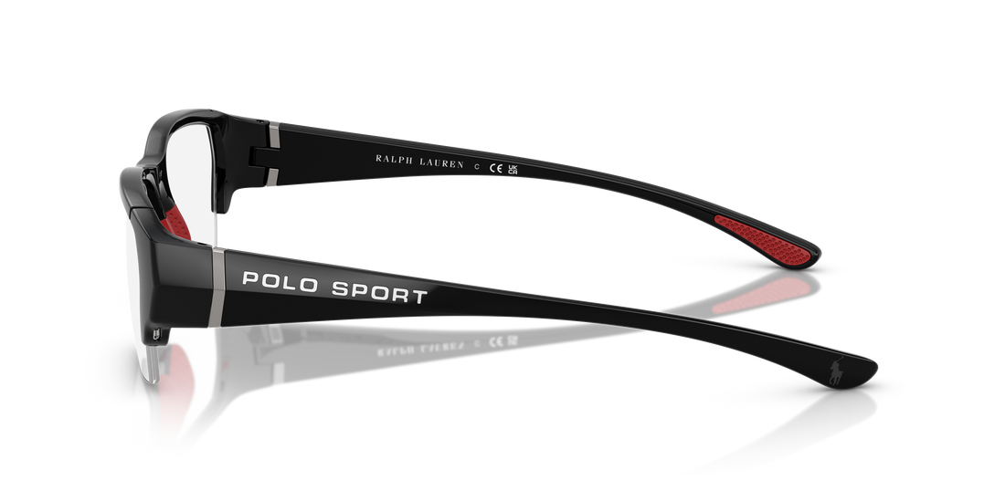 Occhiali da vista polo ph2279u 5001 negro rectangular masculino taglia 55mm - Vista dettagliata