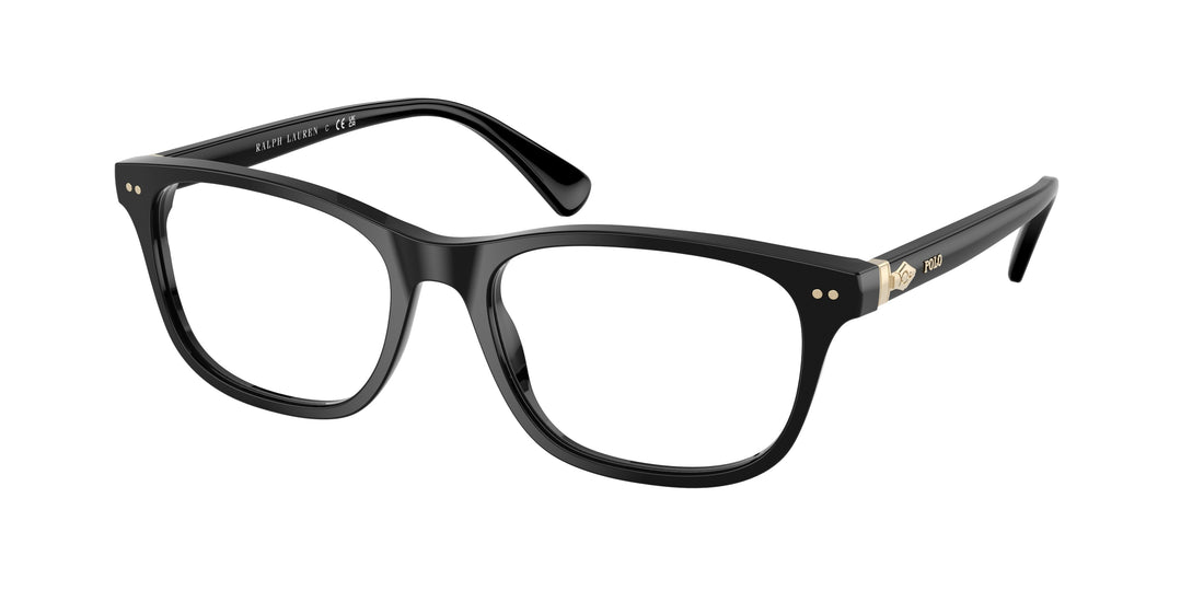 Brillen polo ph2280 5001 negro rectangular masculina größe 53mm - Hauptansicht