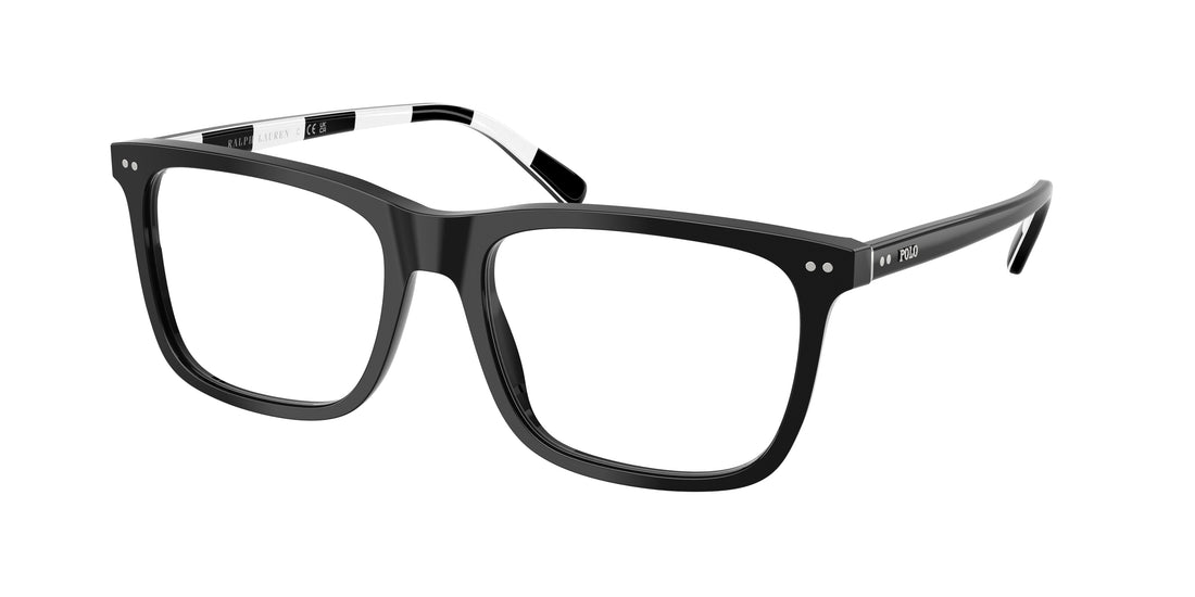 Brillen polo ph2282 5001 negro rectangular masculino größe 54mm - Hauptansicht