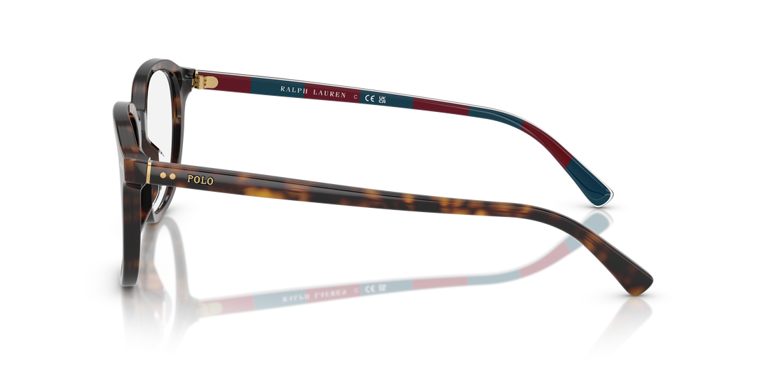 Occhiali da vista polo ph2283u 6213 carey round masculina taglia 52mm - Vista dettagliata