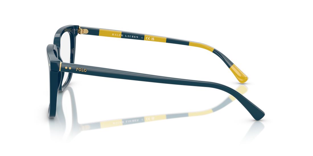 Brillen polo ph2284 5465 azul square masculina größe 53mm - Detailansicht