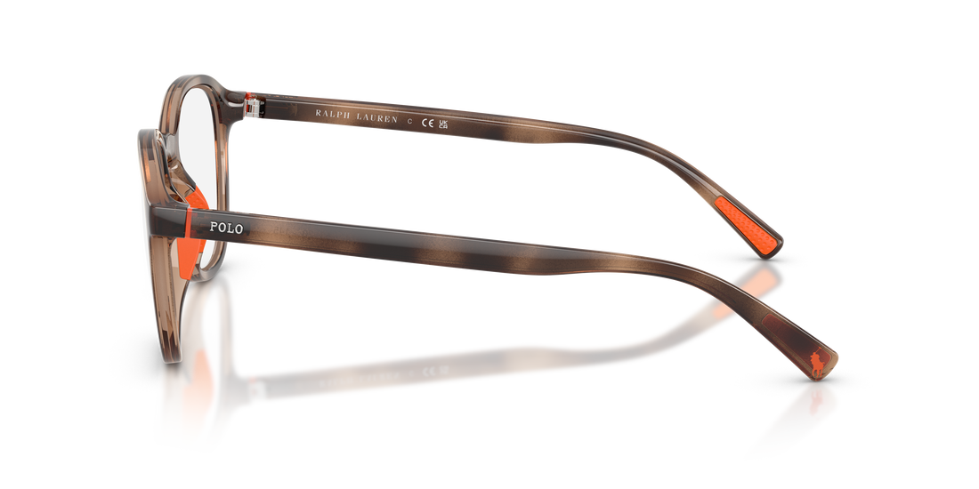 Brillen polo ph2292u 5974 havana square masculino größe 51mm - Detailansicht