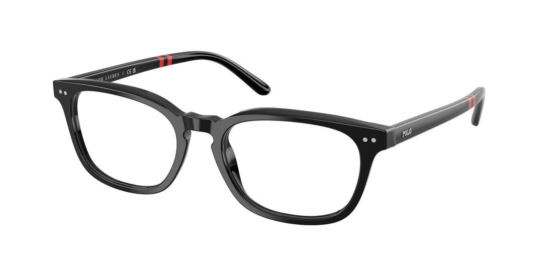 Brillen polo ph2294 5001 negro cat eye masculino größe 53mm - Hauptansicht