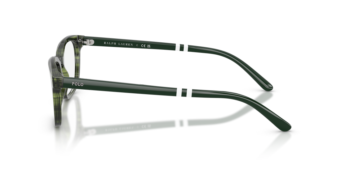 Brillen polo ph2294 6316 verde cat eye masculino größe 53mm - Detailansicht