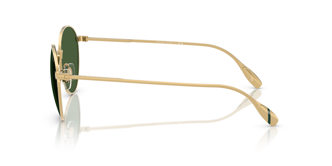 Occhiali da sole polo ph3158 941171 oro round masculino taglia 53mm - Vista dettagliata