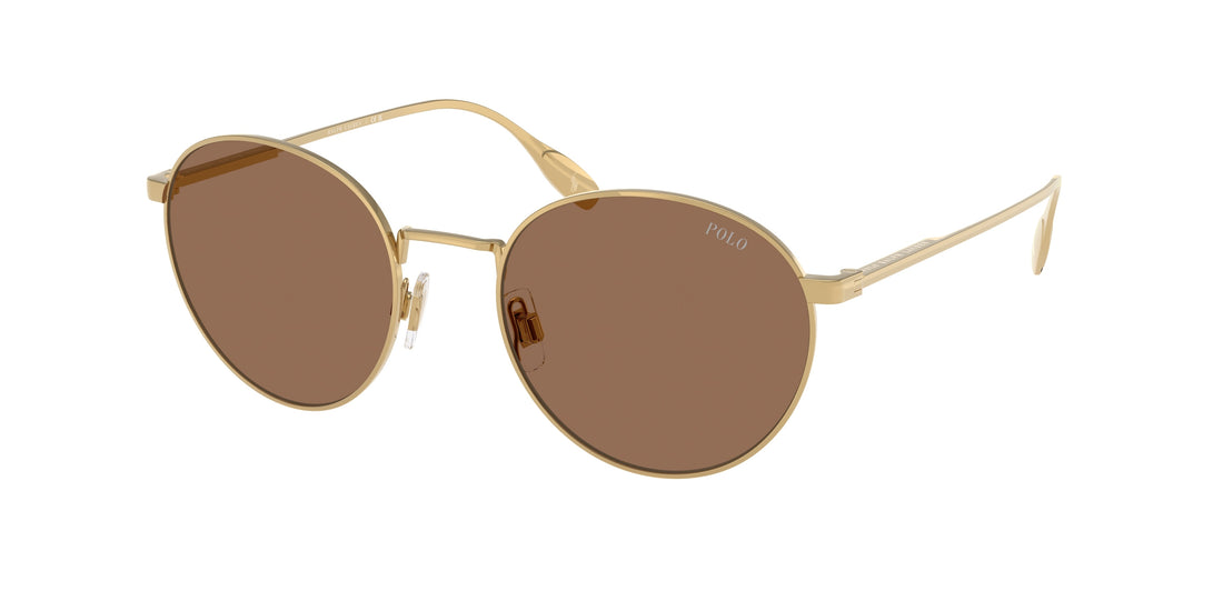 Occhiali da sole polo ph3158 941173 oro round masculino taglia 53mm - Vista principale