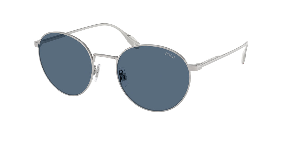 Occhiali da sole polo ph3158 942380 plateado round masculino taglia 53mm - Vista principale