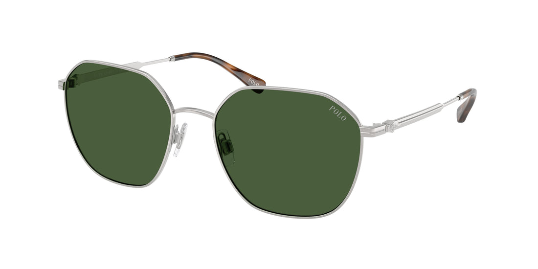 Occhiali da sole polo ph3160 942371 plateado irregular masculino taglia 56mm - Vista principale