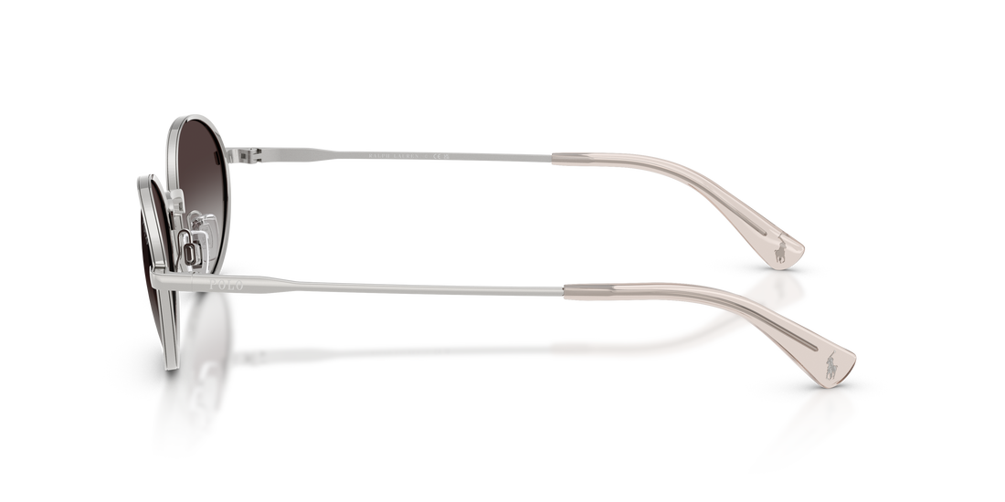 Sunglasses polo ph3162 90018g plateado oval masculino size 53mm - Detailed view