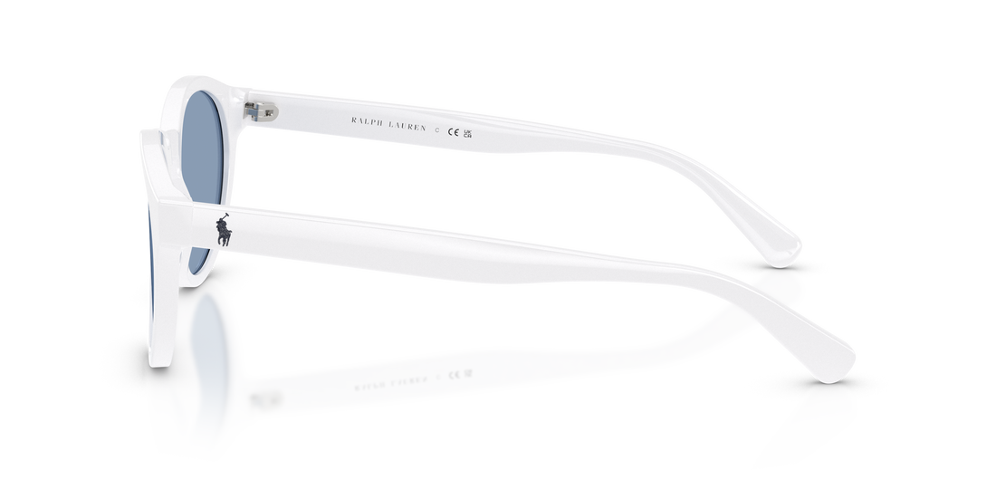 Occhiali da sole polo ph4192 554472 blanco round masculino taglia 51mm - Vista dettagliata