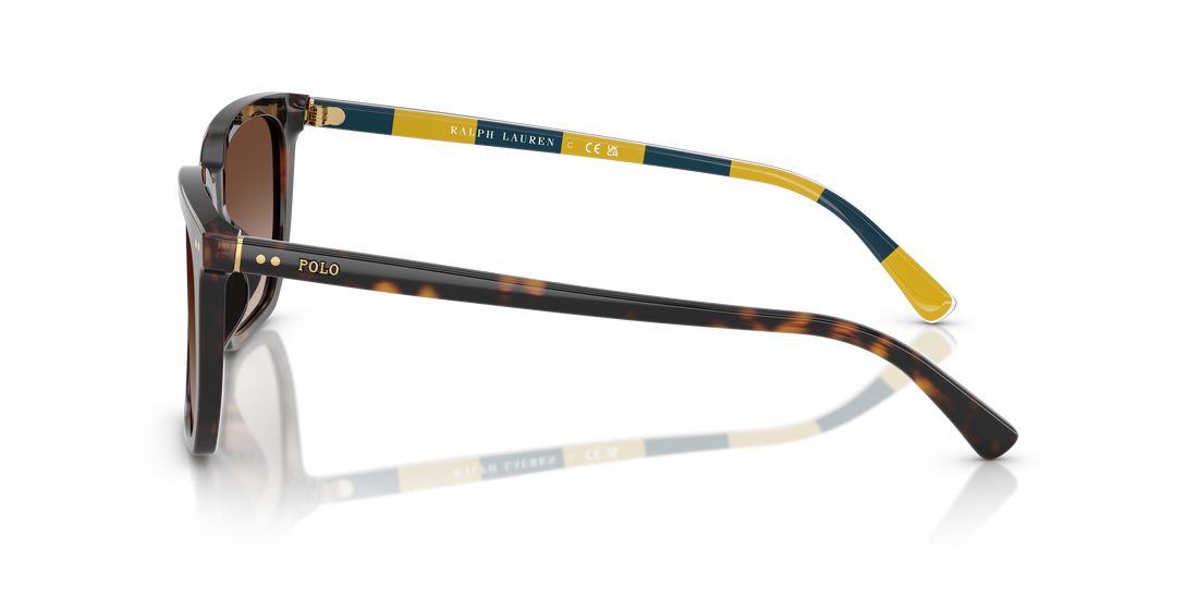 Occhiali da sole polo ph4224u 500313 carey rectangular masculino taglia 55mm - Vista dettagliata