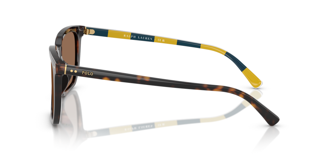 Occhiali da sole polo ph4224u 500373 carey rectangular masculino taglia 55mm - Vista dettagliata