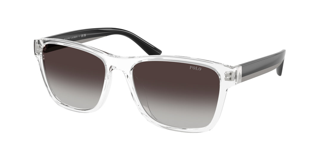 Sunglasses polo ph4229u 58698g transparente square masculino size 56mm - Main view