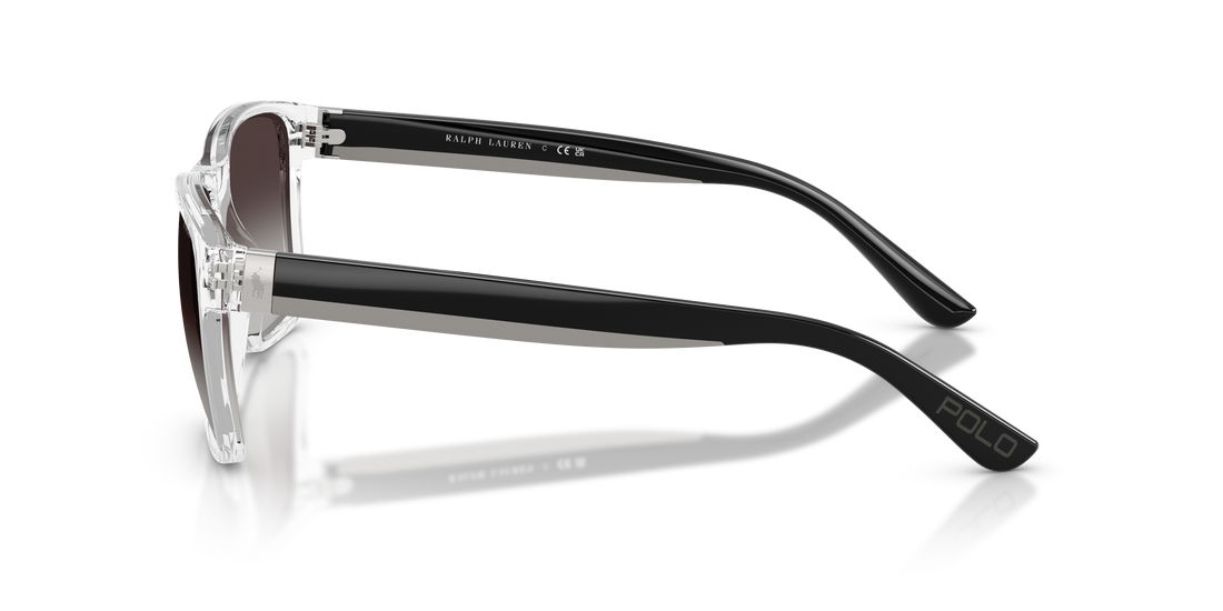 Sunglasses polo ph4229u 58698g transparente square masculino size 56mm - Detailed view