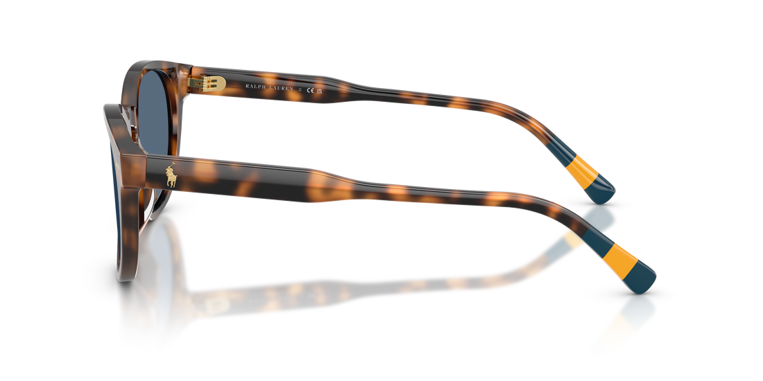 Sunglasses polo ph4241u 608980 rojo round masculino size 52mm - Detailed view